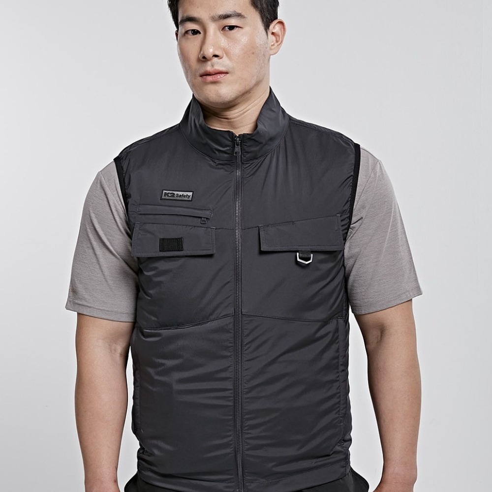 [보조배터리 1개 증정] K2 선풍기 조끼 에어윈드베스트 아이스 냉풍 쿨링 경량 팬조끼 대표 이미지