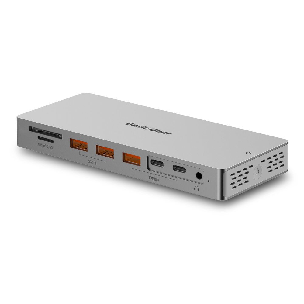 베이직기어 C타입 노트북 도킹스테이션 USB허브 14in1 PD100W 대표 이미지