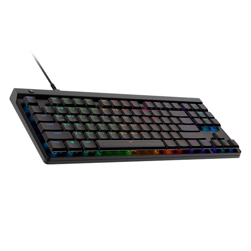 로지텍 G515 TKL 유선 게이밍 텐키리스 키보드, 블랙, 920-012906, 갈축 대표 이미지