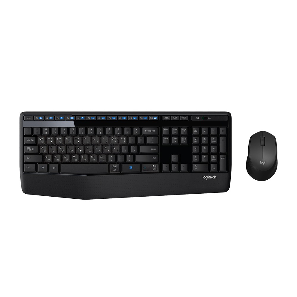 로지텍코리아 MK345 무선 키보드 마우스 세트, MK345, 단일색상, 일반형 대표 이미지
