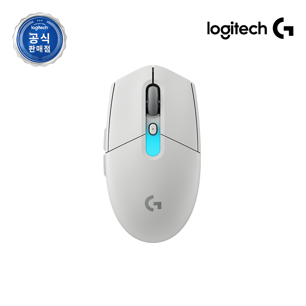 로지텍코리아 공식 G304 X SUPERLIGHT 게이밍 마우스 화이트 대표 이미지