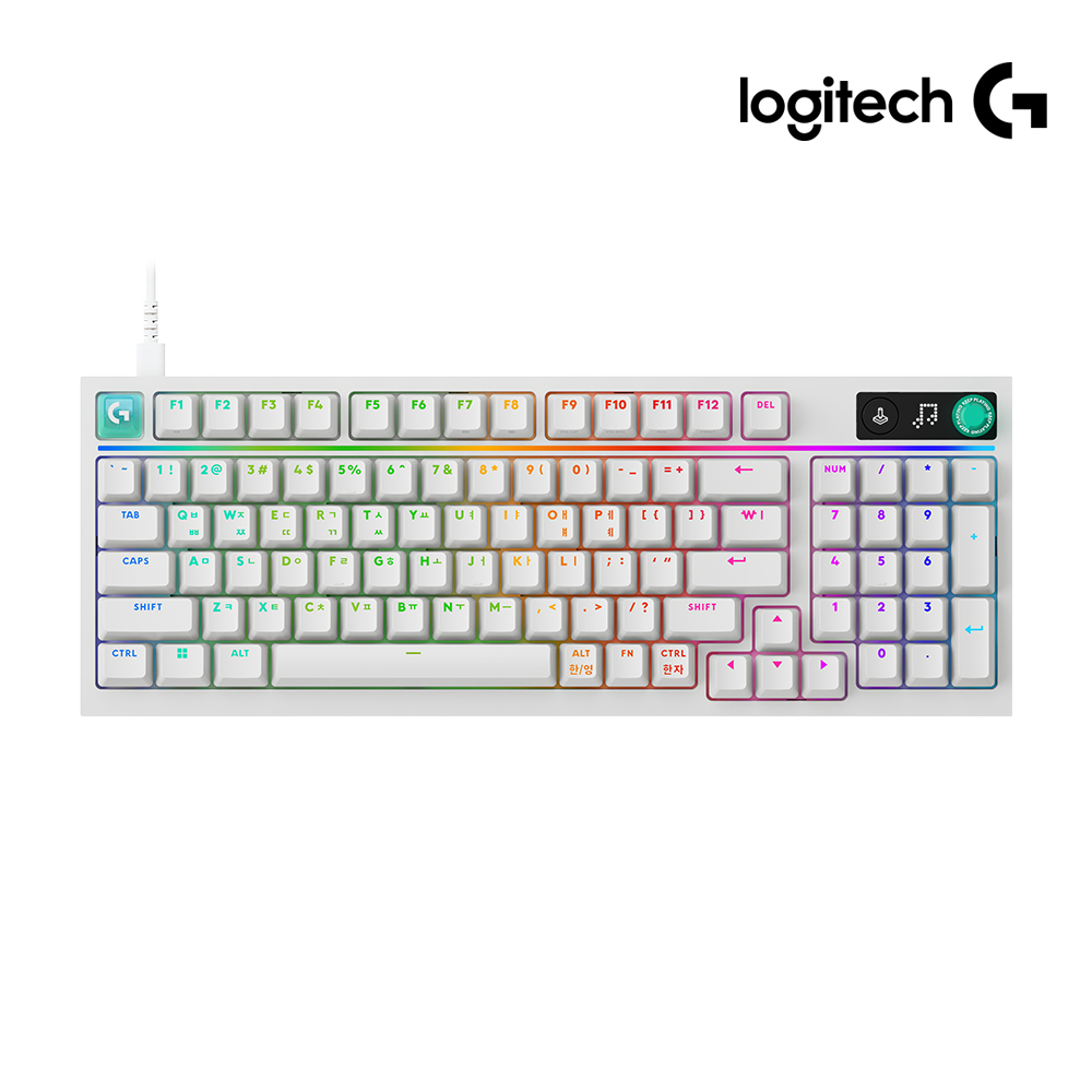[로지텍 코리아 국내정품] 로지텍G G316 X 98 게이밍 키보드 대표 이미지