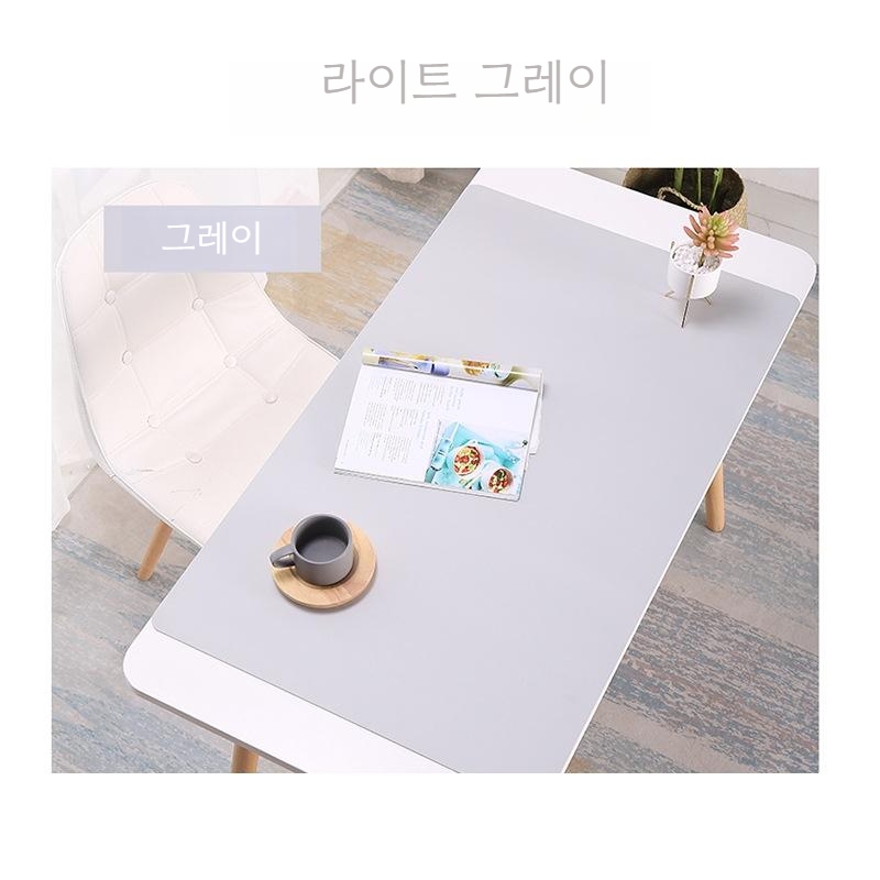 탑초이스 화학성분 없는 가죽 데스크매트 마우스패드 논슬립 방수 대형 대표 이미지