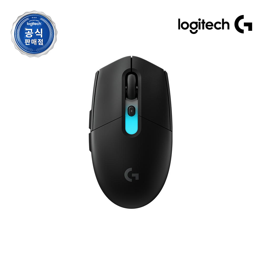 로지텍코리아 공식 G304 X SUPERLIGHT 게이밍 마우스 블랙 대표 이미지