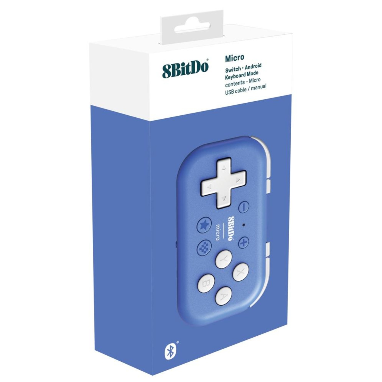 [국내정발] 8BitDo Micro Bluetooth Gamepad 마이크로 컨트롤러 일러스트 단축키 대표 이미지