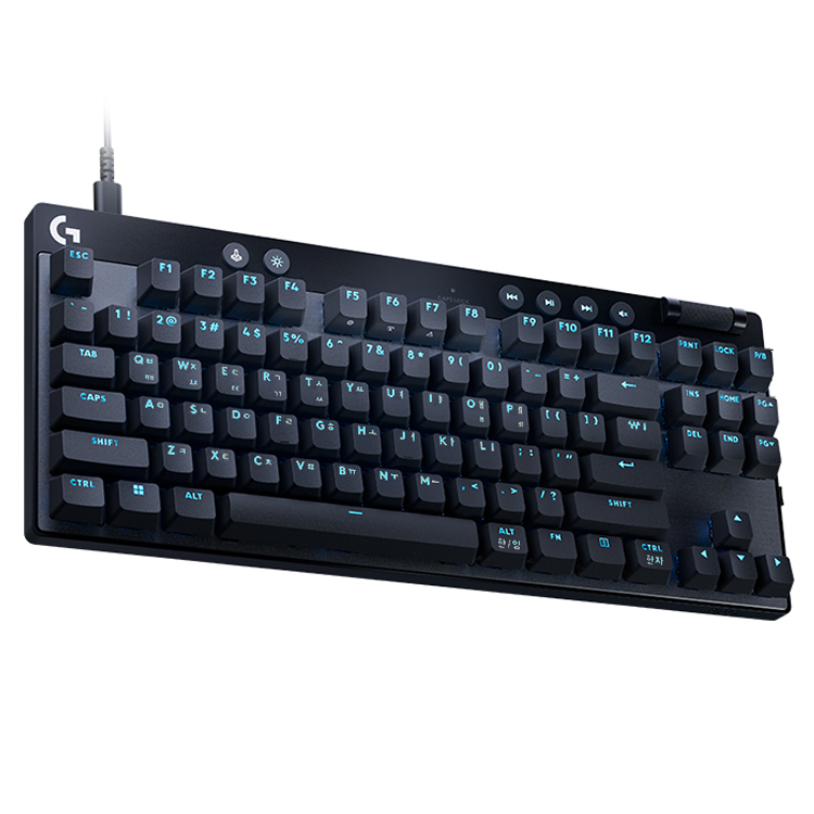 로지텍 PRO X TKL RAPID 래피드 트리거 유선 텐키리스 게이밍 키보드 대표 이미지