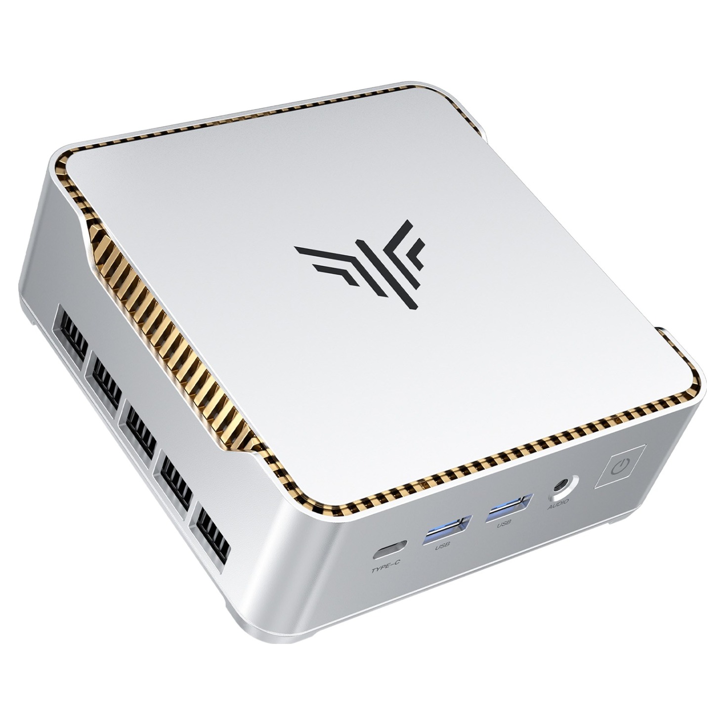 미니 PC AMD Ryzen R2544 소형 데스크탑 본체 윈도우11 프로, P2, WIN11 Pro, 256GB, 8GB, 은빛 대표 이미지