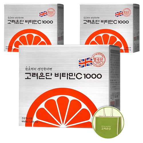 고려은단 비타민C 1000 + 쇼핑백 대표 이미지