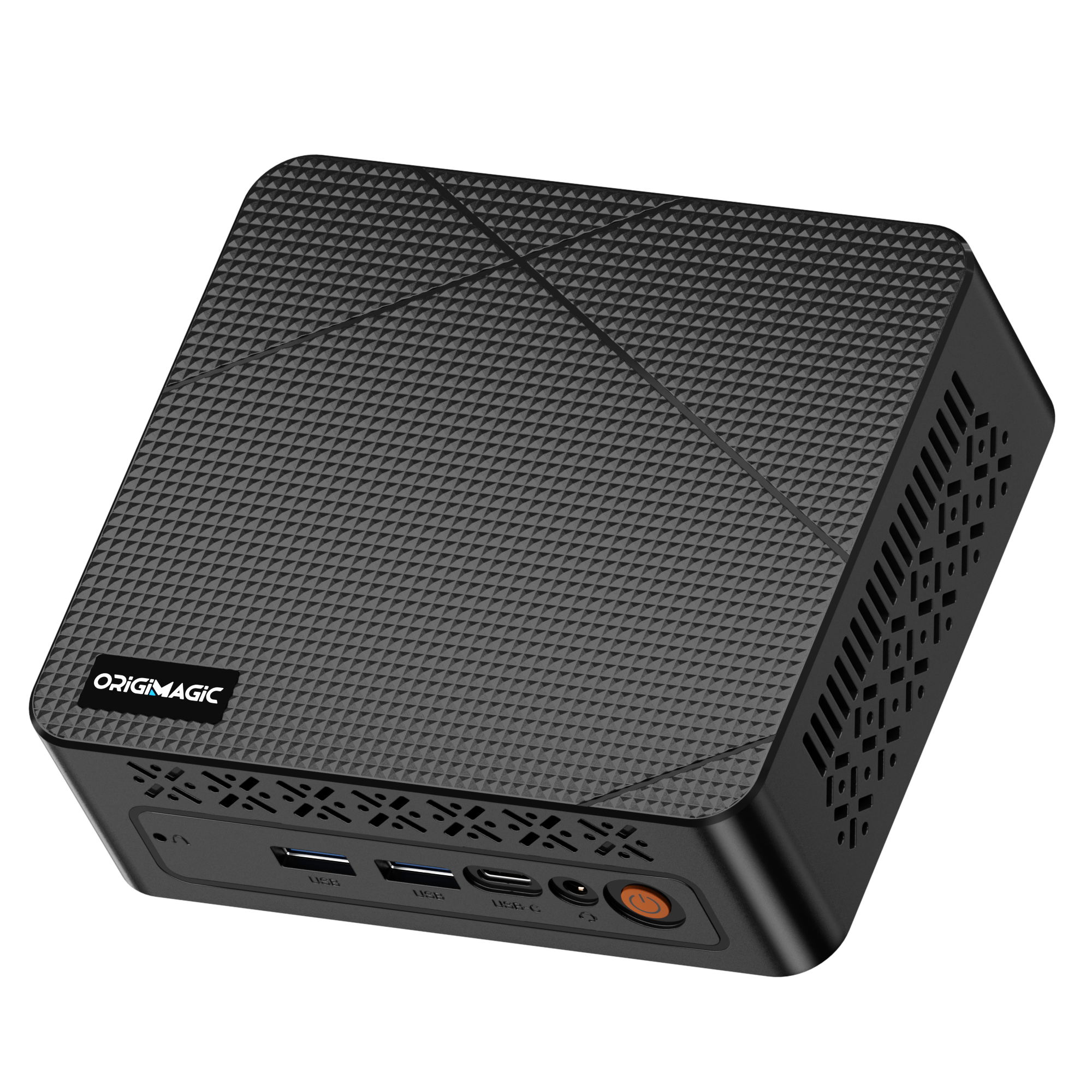 Origmagic 미니 PC C3 Core i3 5005U 미니 피씨 DDR3L M.2 SSD,듀얼 RJ45 LAN, C3, WIN11 P... 대표 이미지