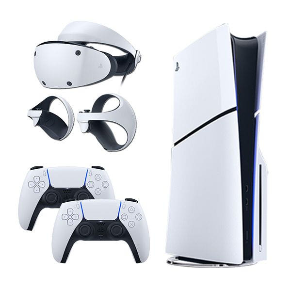 [PS5] 플레이스테이션5 디스크 에디션 +컨트롤러 2개+ VR2 풀세트, PS5 디스크 에디션 +컨트롤러 2개+ VR2 풀세트 대표 이미지