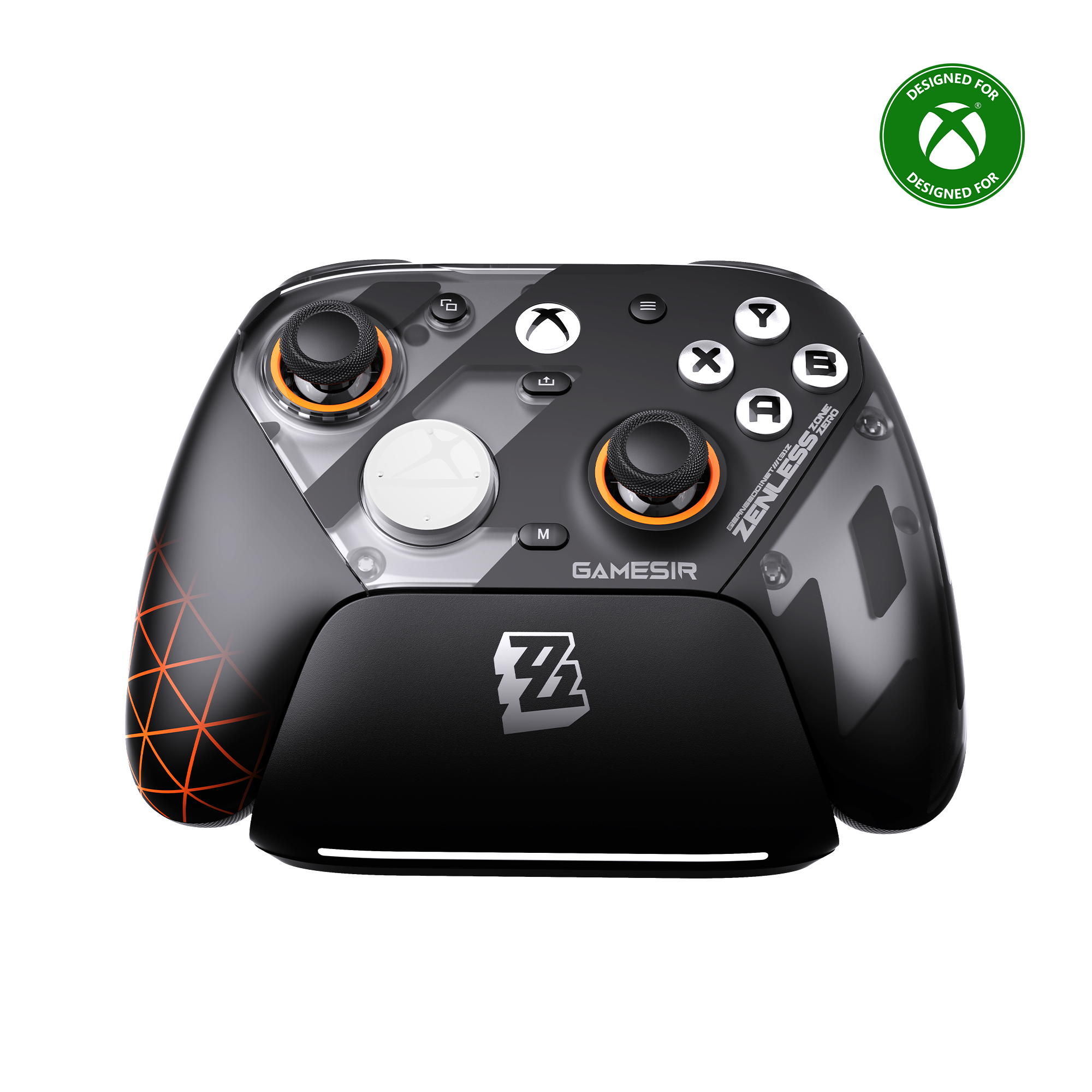 GameSir G7 Pro 젠레스 존 제로 공식 콜라보 무선 게임패드 Xbox 공식 라이선스 3가지 연결 TMR 스틱 홀 리니어 트리거 자이로 매핑용 추가 커스텀 버튼 탑재 충전독 대표 이미지