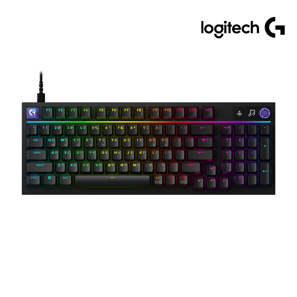 [로지텍 코리아 국내정품] 로지텍G G316 X 98 게이밍 키보드 대표 이미지
