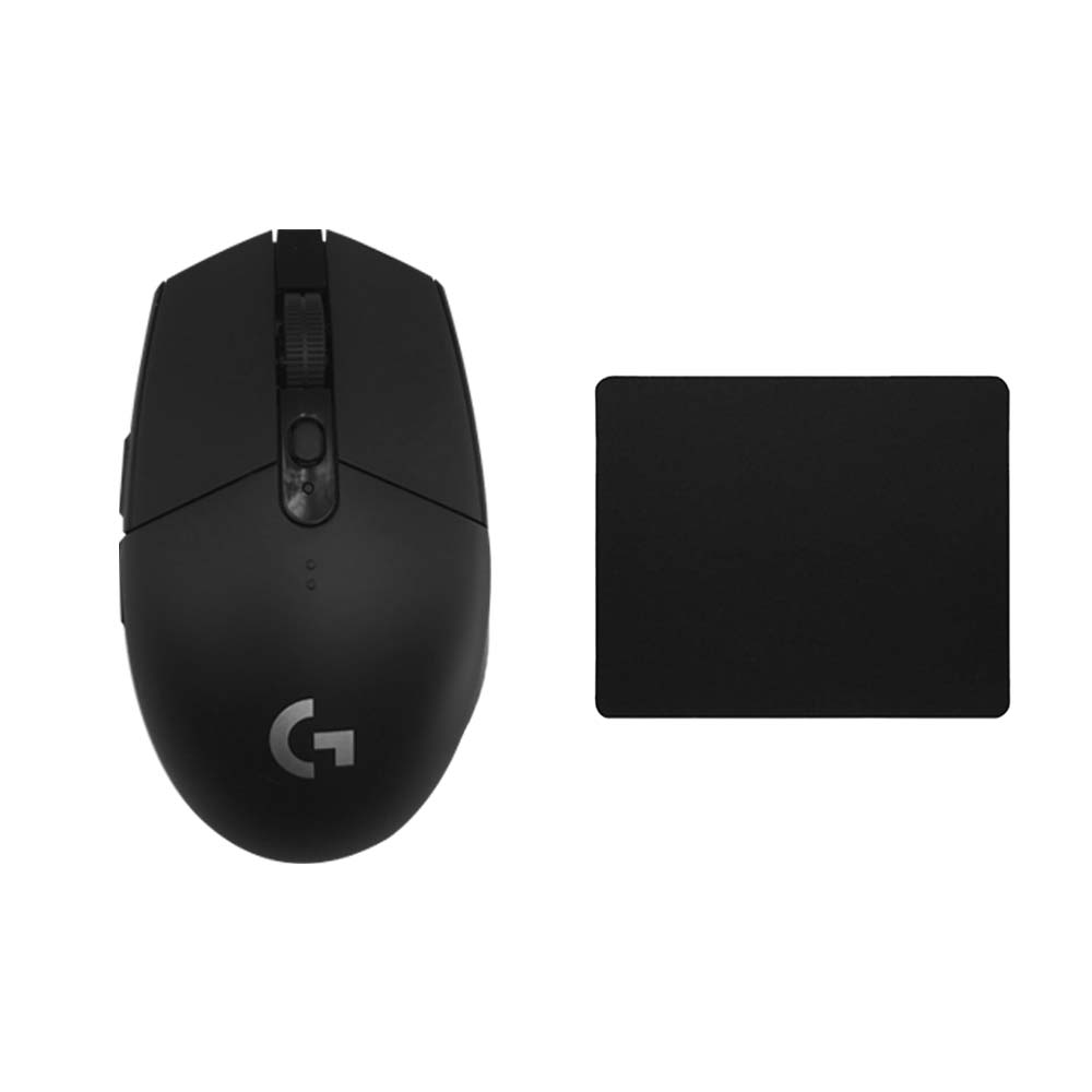 로지텍 G304 LIGHTSPEED 무선 마우스 + 마우스패드 대표 이미지