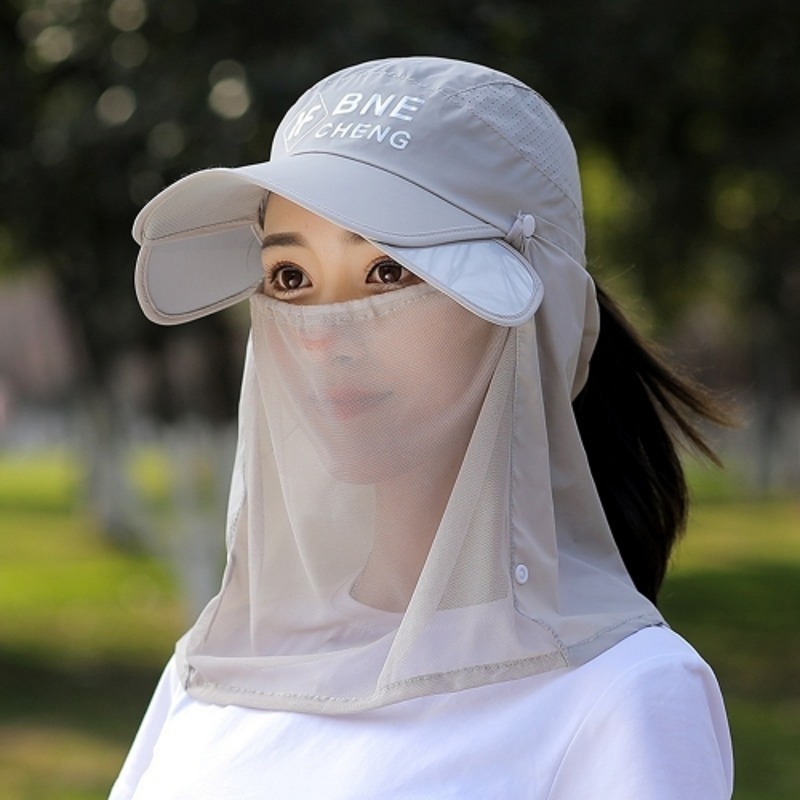미란다 자외선차단 햇빛가리개 챙조절 모자 대표 이미지