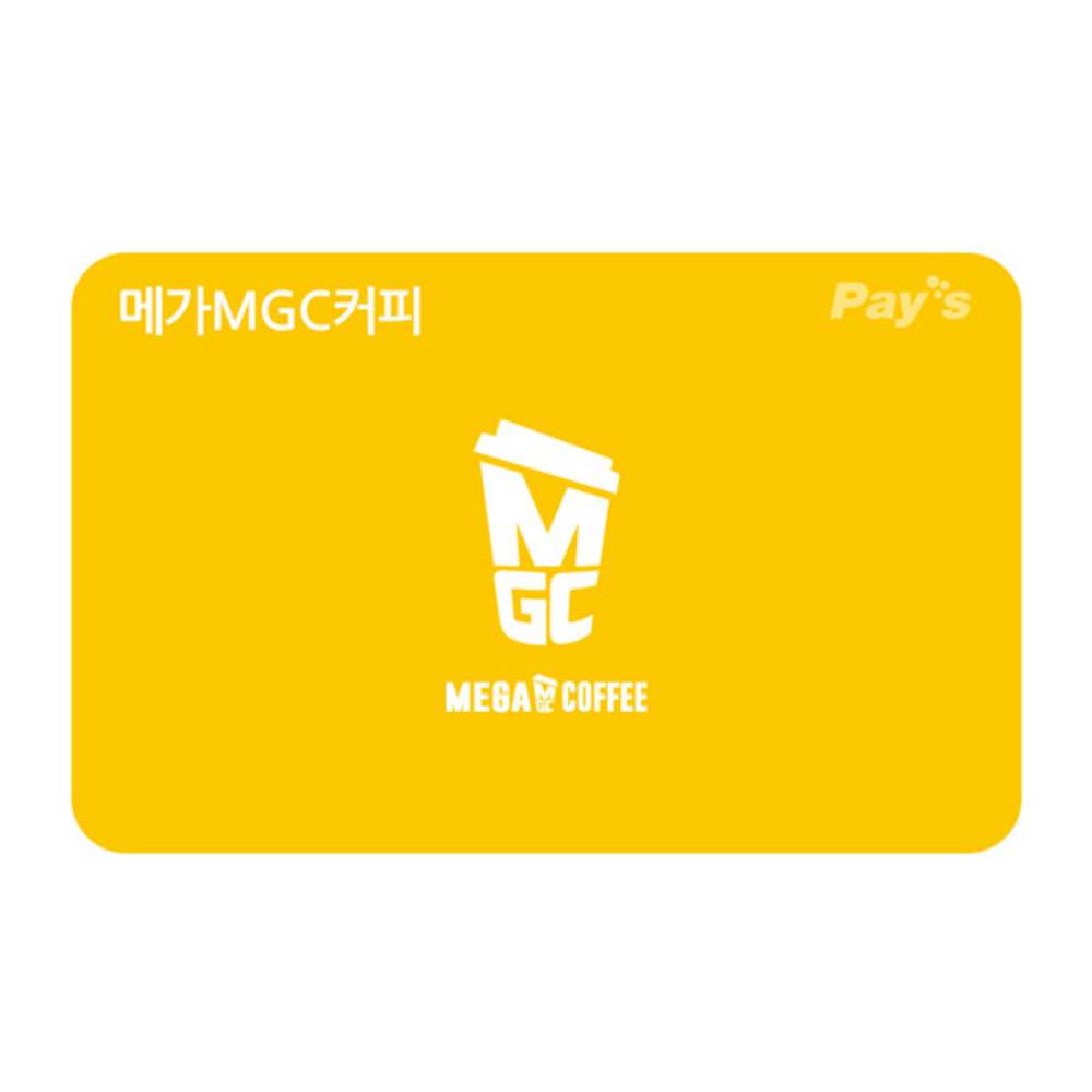메가MGC커피 모바일금액권 5천원권 [00P0240Z00001] 대표 이미지